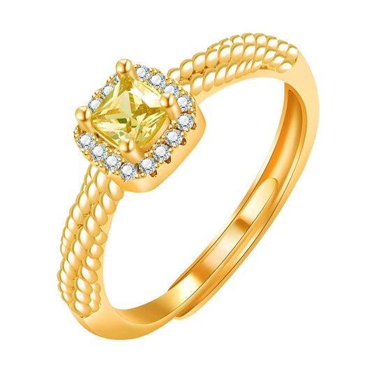 Golden Spark Princess Ring