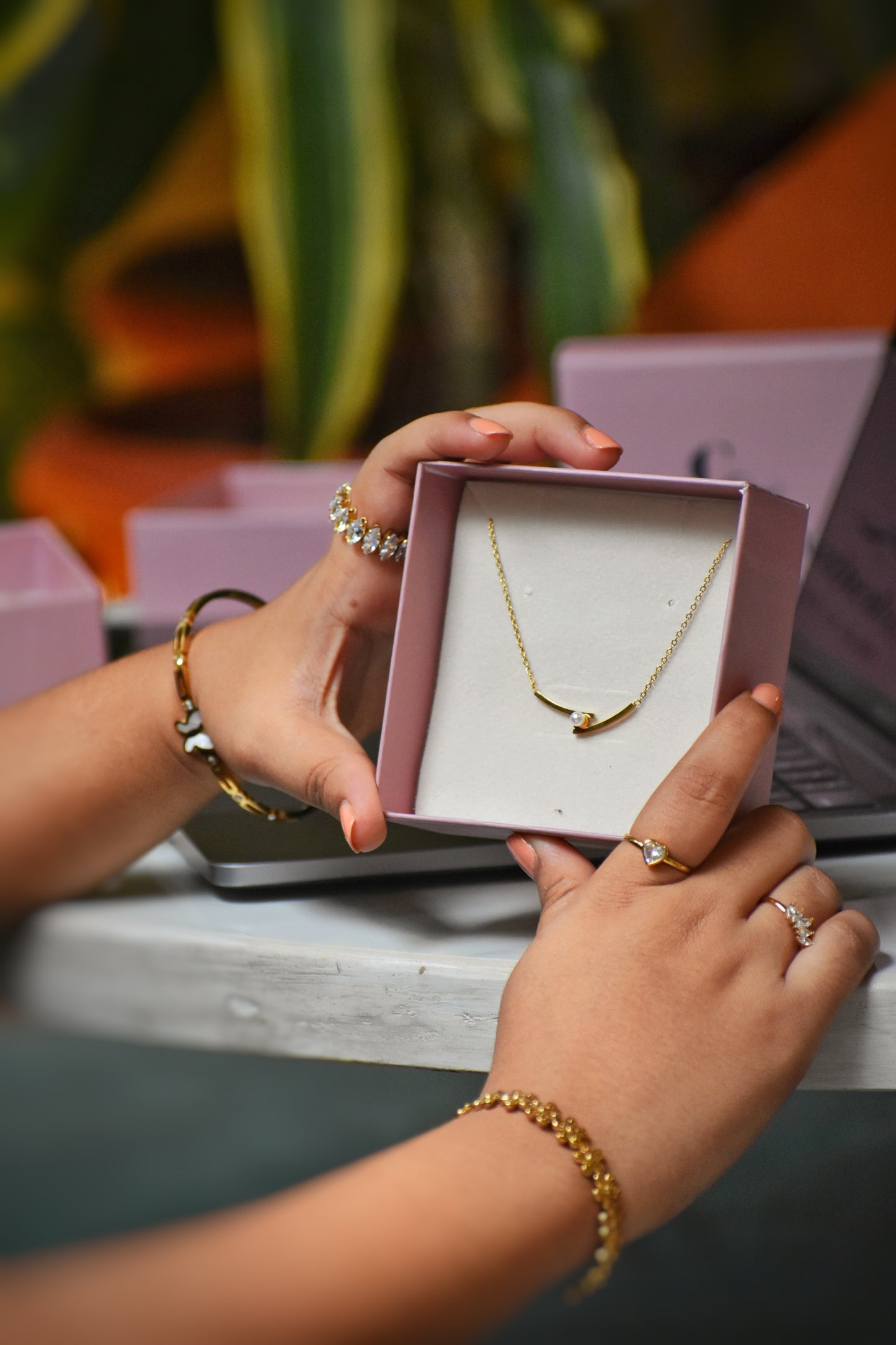 Pearl Balance Necklace