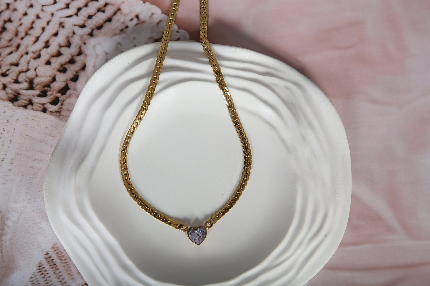 Aurielle Heart Necklace