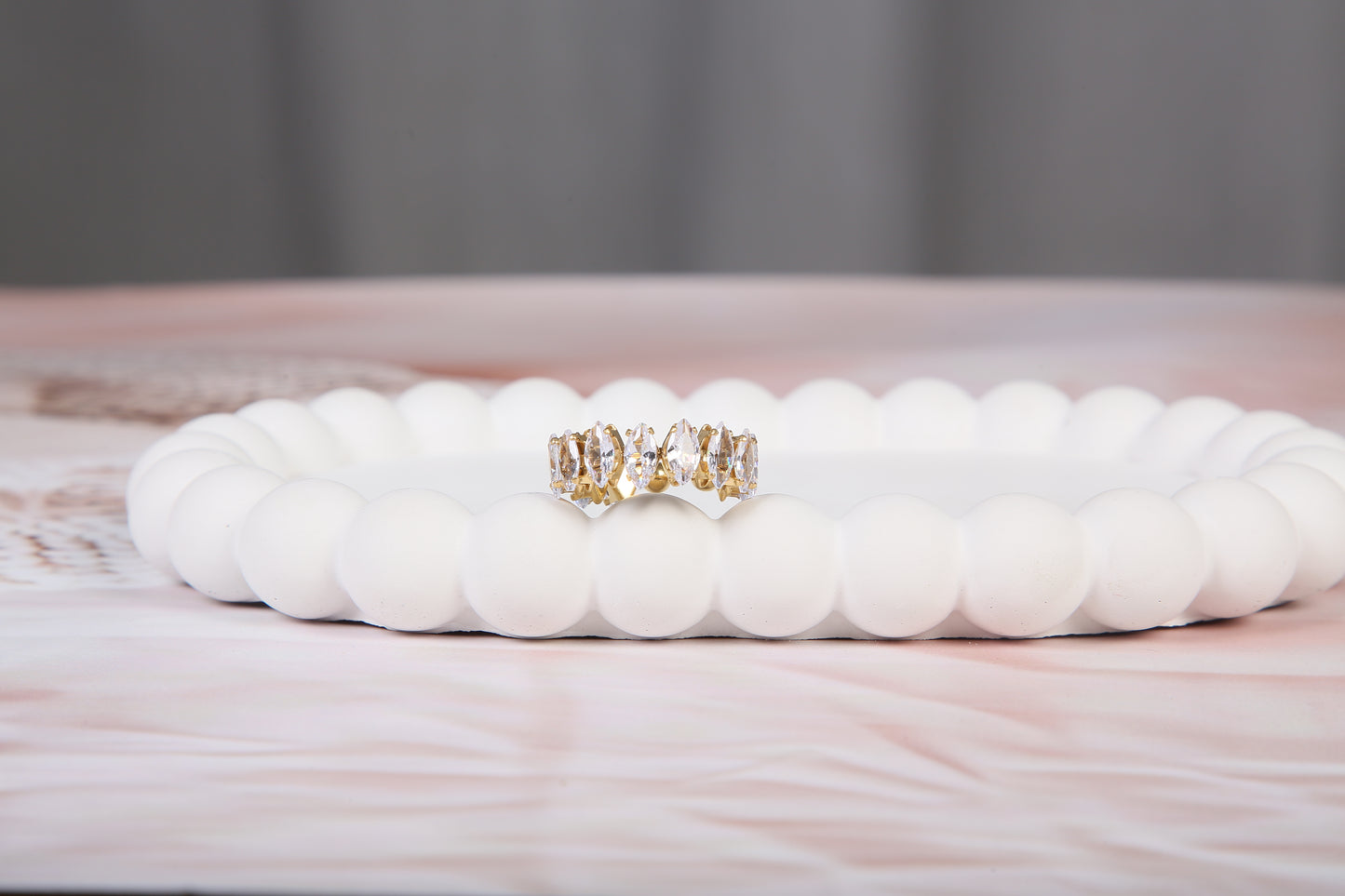 Luxe Spark Adjustable Ring