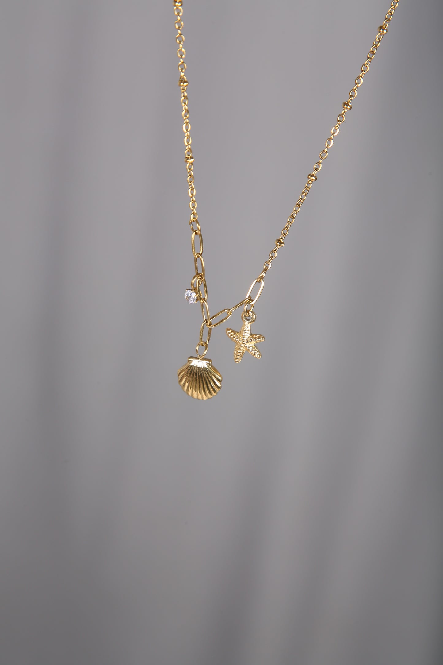 Golden Shoreline Necklace